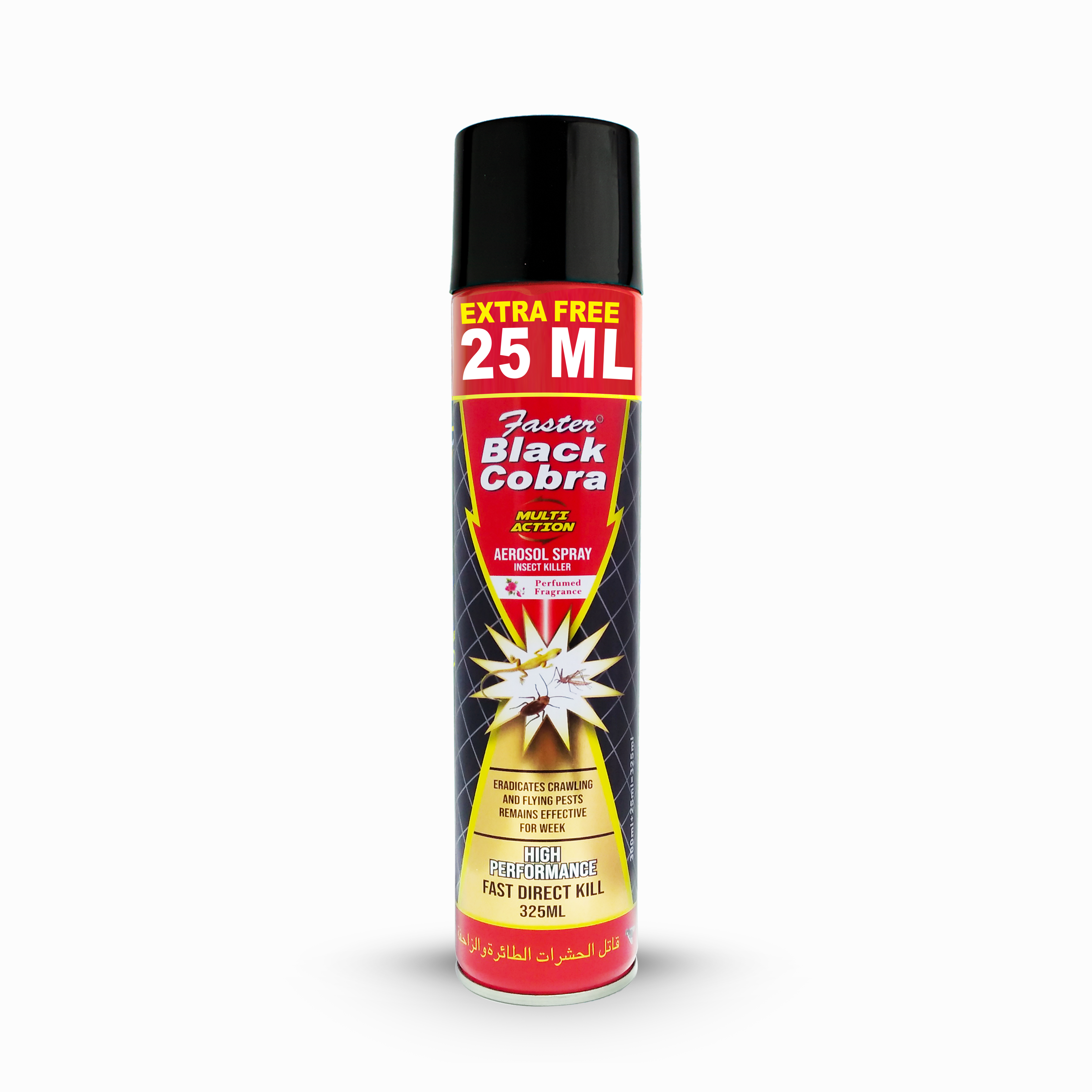 Faster Black Cobra Multi Action 325ml