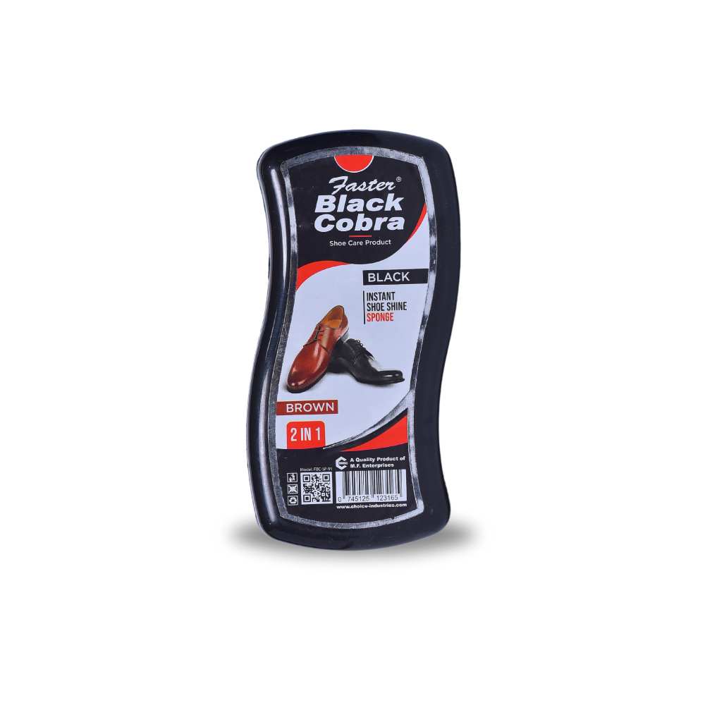 Faster Black Cobra Shining Sponge (ZigZag)